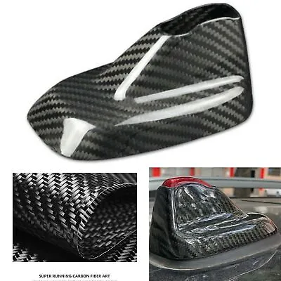 Real Carbon Fiber Roof Antenna Cover Trim Fit For Mini Cooper F54 F60 2018-21 • $43.73