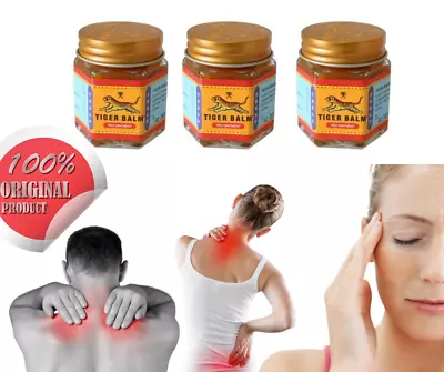 Tiger Balm Pain Relief Red Extra Strength Herbal Rub Muscles Headache Ointment  • $62.07