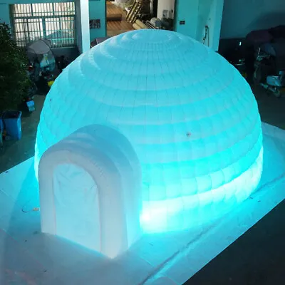 20ft Inflatable Igloo Dome Tent With LED Lights For Outdoor Advertising Event • £849.90