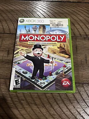 Monopoly (Microsoft Xbox 360 2008) CIB Complete • $6.99