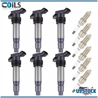 Ignition Coils & Spark Plugs Pack For Volvo S60 S80 XC60 XC70 Land Rover LR2 • $83.29