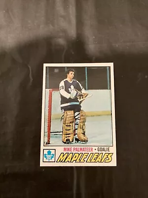 1977-78 Topps HKY- #211 Mike Palmateer/M. Leafs (RC) NM • $0.99