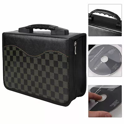 $19.89 • Buy 240 Disc CD DVD Organizer Holder Storage Case Binder Bag Wallet Album Media US