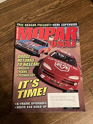 Back Issue Of Mopar Muscle Magazine - March 2001 • $3.50