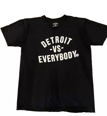 Detroit Vs Everybody T-Shirt Tommey Walker Rap Eminem Size XL Made In USA • $14.95