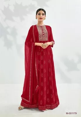 Indian Bollywood Anarkali Pakistani Gown Salwar Kameez Party Suit Wedding Dress • $73.89