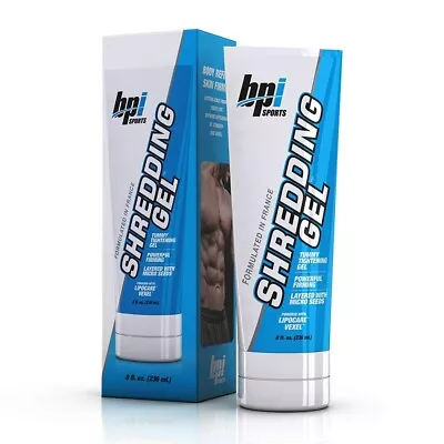 BPI Sports Shredding Gel Skin Firming Toning Muscle Definition 8 Fl. Oz • $16.95