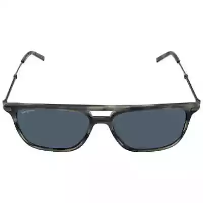 Salvatore Ferragamo Blue Browline Men's Sunglasses SF966S 003 57 SF966S 003 57 • $65.98