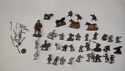 English Civil War 36 Figures ECW Metal Some Painted Miniatures Vintage Rare F14 • £19.95