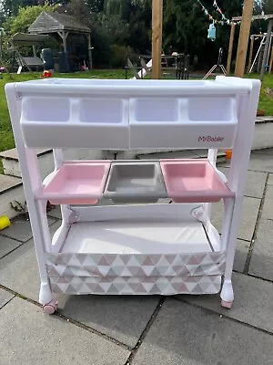 MY Babe Changing Unit With Bath - £35 - Immaculate  COLLECT ONLY FROM CANTERBURY • £35