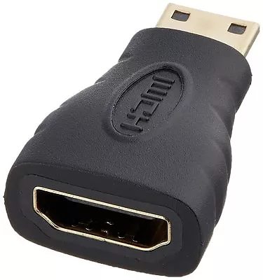 2 Pack Mini HDMI (Type C) Male To HDMI (Type A) Female Converter Adapter New • $11.94