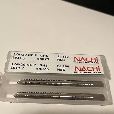 1/4-20 Nachi Spiral Point Plug Taps • $10