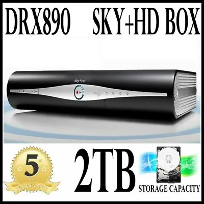 £109.99 • Buy Sky Plus + Hd Box -2000gb - Sky Amstrad Drx890  2tb - Rf Outlets/magic Eye