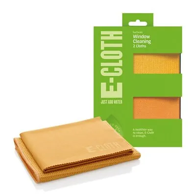  E-cloth Window Cleaning Glass And Window Cleaning And Polishing Pack 2 Cloths • £8.99