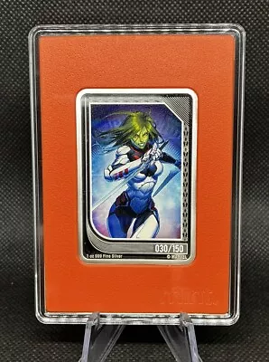 2023 Marvel Mint Trading Coin Gamora .999 Silver 1 Oz. | Serial # 030/150 • $339