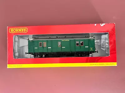 00 Gauge Hornby R4340A SR Green Maunsell Passenger Brake “Van C” #763 • £25