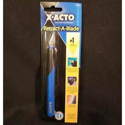 X-Acto Retract-A-Blade No. 1 Knife X3204 Hobby Knife Great For Crafting • $7.99