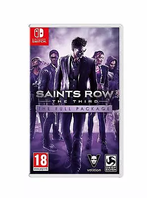 Saints Row The Third - The Full Package Nintendo Switch (New & Sealed) • £22.99