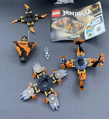 LEGO 70662 NINJAGO Spinjitzu Cole 100% Complete With Instructions No Box • $50