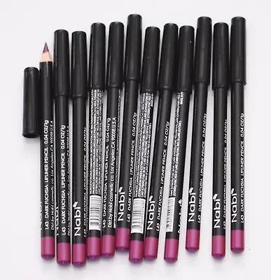 12 PCS NABI L43 DARK FUCHSIA LIP Liner Lipliner Pencil • $15