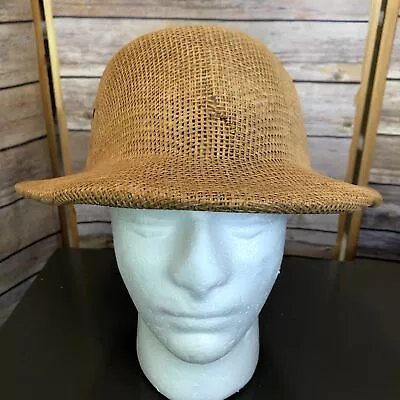 Vintage Cool Helmets Safari Hat Tan Mesh Costume Classic Sunhat Adjustable 23” • $40