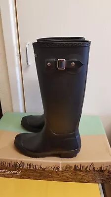 Cotswold Sandrigham Women's Wellington Boot In Black Size UK 5 • £30