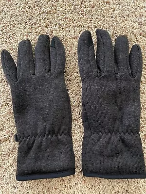 Eddie Bauer Men's Gloves X2; Lightweight Knit+Lightweight Softshell; Black; S/M • $38.99