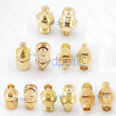$2.85 • Buy SMA Male RP-SMA Male RP-SMA Female  Connector MCX Male Female   50ohms Coaxial