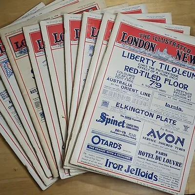 The Ilustrated London News - 1929 Single Issues May - October Vintage Magazine • £10