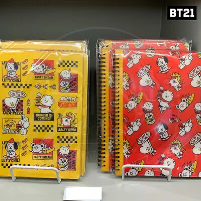 BTS BT21 Official Goods Spiral Ring Notebook BITE Ver By Kumhong Fancy + TR Code • $30.79