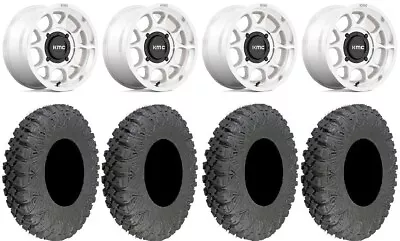 KMC Toro S 15  Wheels Machined 33  Race Tires Kawasaki Mule Pro FXT • $1811.80