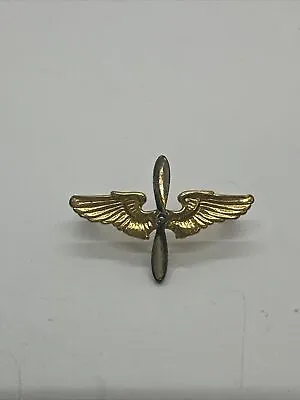 Vintage WWII US Army Air Force Aviation Cadet Aviator Wings:  S.S. Propeller. • $23.99