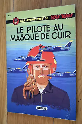 £10 • Buy VINTAGE FRENCH BUCK DANNY BOOK No 37 - Le Pilote Au Masque De Cuir 1971