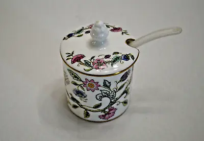 Vintage Minton Haddon Hall China Mustard Jar/Pot • $20