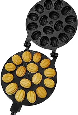Walnut Cookie Mold Maker 16 Halves Non-stick Cookies Pastry • $42.91
