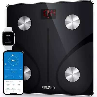 RENPHO Bluetooth Body Fat Scale Smart BMI Scale Digital Bathroom Weight Scale • $48.53
