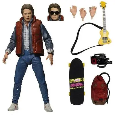 NECA Back To The Future Marty McFly 7  Ultimate Action Figure • $29.99
