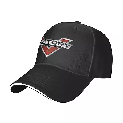 Victory Motorcycle Baseball Cap Printed Hat Adjustable Unisex Mens Ladies • $12.99