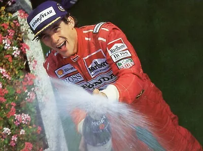 Ayrton Senna - Mclaren 10x8 Photo (10) • $3.79