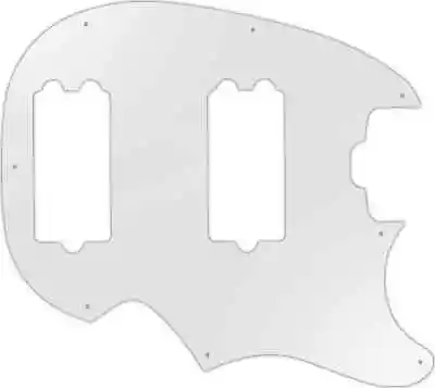 WD Custom Pickguard For Music Man Classic Sabre #22 Translucent Milk White • $35.99