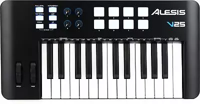 Alesis V25 MKII 25-key USB-MIDI Keyboard Controller • $79