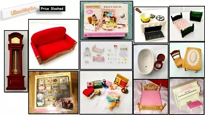 Sylvanian Families House School & Shop Furniture & Accessories Various Options • £6