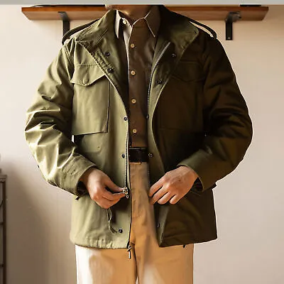 Red Tornado Mens Retro Military M65 Field Jacket OG107 Army Jacket Windbreaker • $307.99