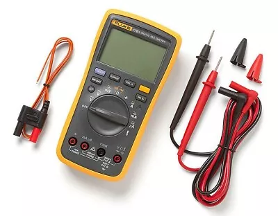 £133.99 • Buy Fluke 17B+ Auto Range Digital Probe Temperature & Frequency Multimeter Meter 