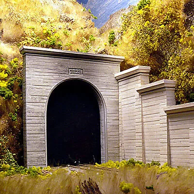 Chooch Concrete Single Tunnel Portal - N Scale Model Railroad Scenery - #9720 • $14.04