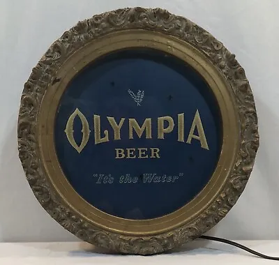 Rare Vintage Olympia Beer  Its The Water  Animated Light Up Sign • $295