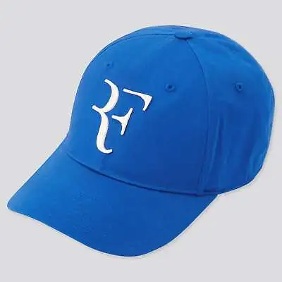 Uniqlo X Roger Federer RF Cap / Hat - Royal Blue ONE SIZE NEW With Tags Cotton • $55