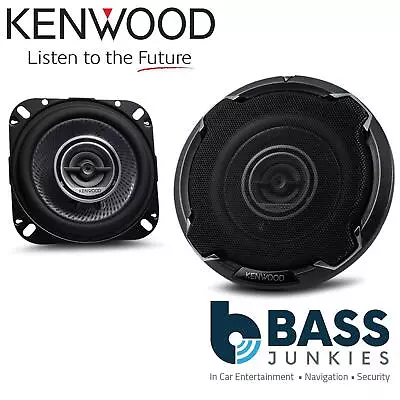 Kenwood PS Series 10cm 4  440 Watts Door Dash Shelf Car Stereo Speakers Pair • £34.95