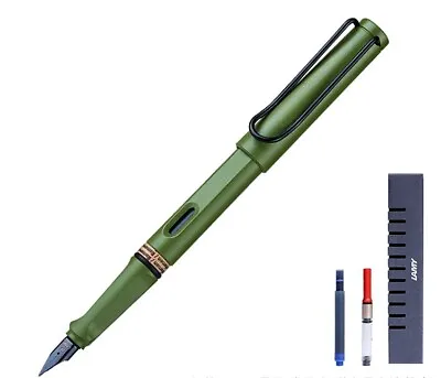 Green Edition LAMY Fountain Pen Limited Safari Fine Nib With Box • $9.99