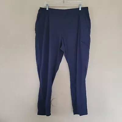 Mountain Hardware Womens Stretch Blue Jogger Size Xlarge Activewear Outdoor • $19.99